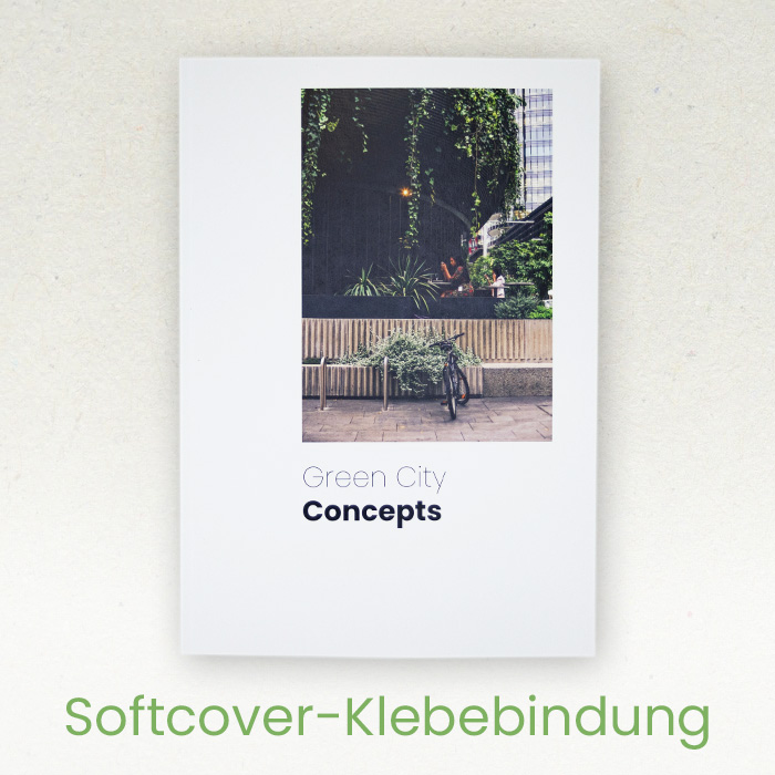 Softcover-Klebebindung